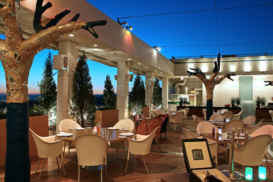 The Galaxy Bar, Hilton Hotel, Athens