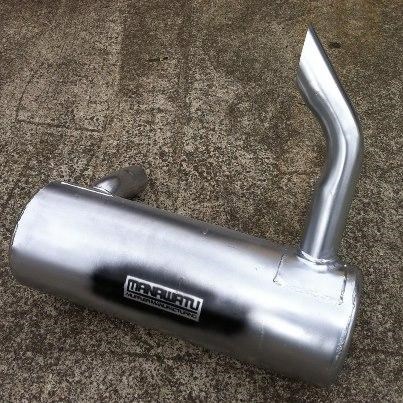 unknown any combine harvester muffler 35086 003