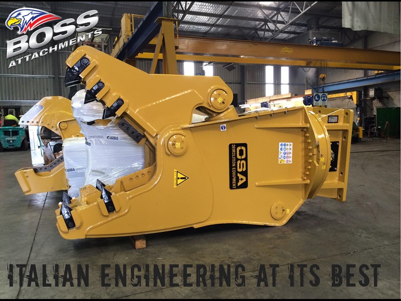 boss attachments osa rs series demolition shears  - in stock 446775 011