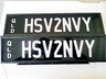 number plates hsv2nvy 36208 004