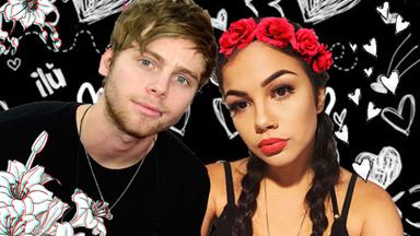 Luke Hemmings and Arzaylea went on a really emo date