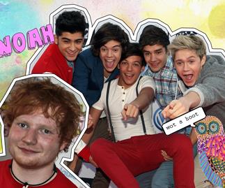 One Direction, Ed Sheeran 2011