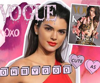 Kendall Jenner's family make a video to celebrate her Vogue cover