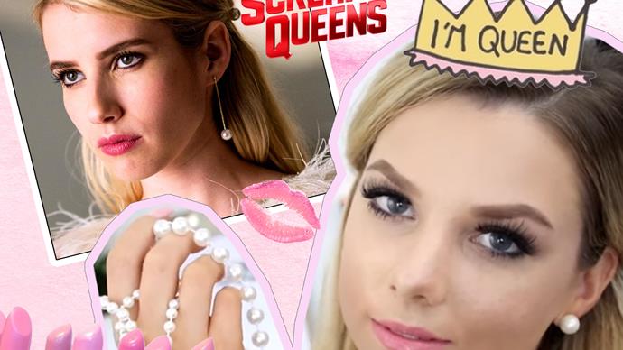 How-to: Scream Queen's Chanel Oberlin's FIERCE beauty look