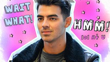 Joe Jonas has opened the heck up about the size of his ~peen~