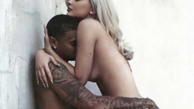 Kylie Jenner released a vid of her and Tyga in bed and it's... steamy