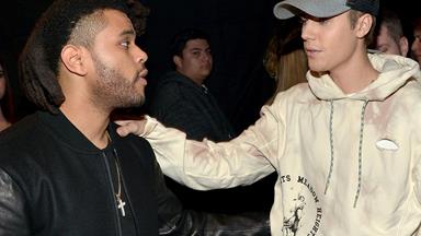 Justin Bieber just DRAGGED The Weeknd in public
