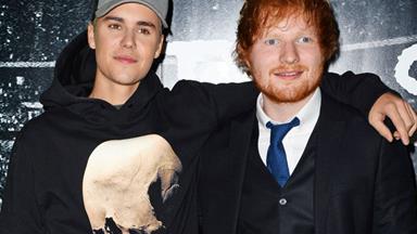 Ed Sheeran intentionally hit Justin Bieber in the face with a golf club