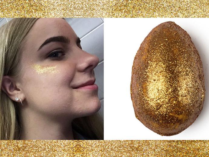People are using bath bombs as a highlighter