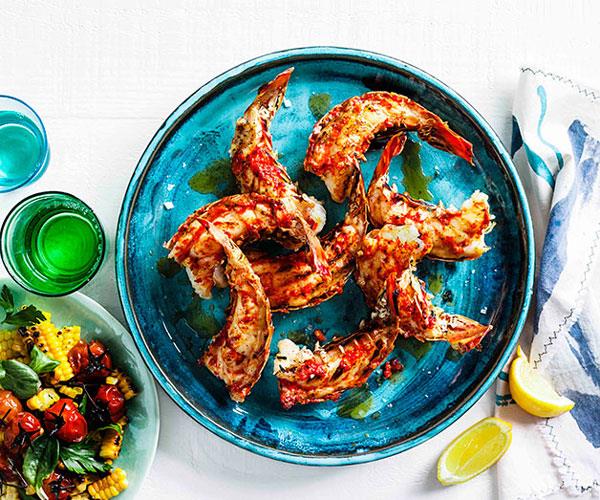 Perfect Match Grilled Lobster And Roussann Recipe Gourmet Traveller