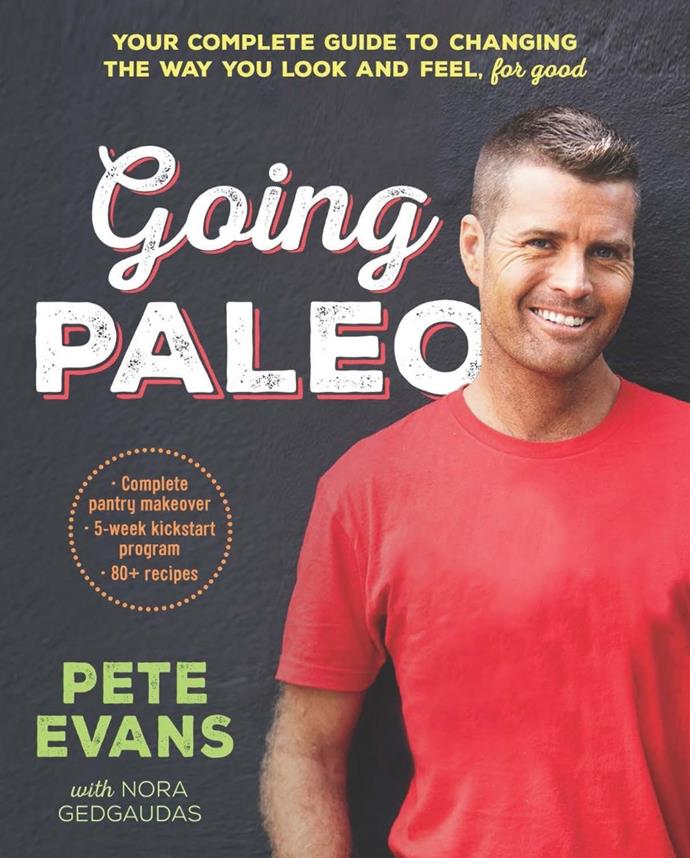 Pete Evans' first Paleo book, *Going Paleo*.