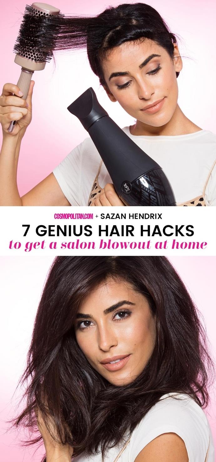 7 Genius Hair Hacks to Get Salon-Like Blow Dry at Home