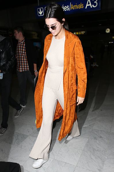 [Kendall Jenner](http://www.dolly.com.au/tags/kendall-jenner) stepped off the plane looking fashion ready for her stay in Cannes. We *need* this orange coat in our lives RN.
