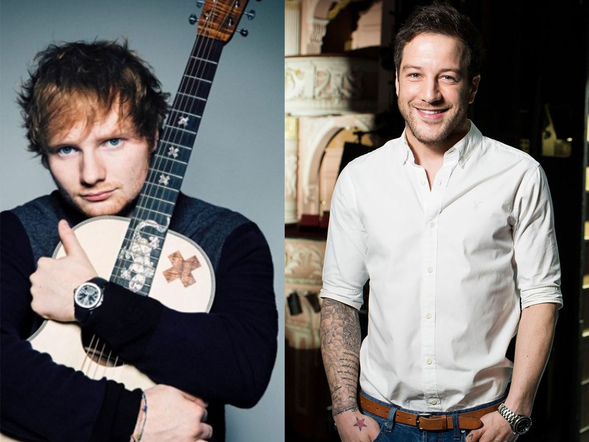 **Ed Sheeran and Matt Cardle:** Our lil Ed is getting sued for $20 MILLION (yep million) for allegedly ripping off Matt Cardle's 2012 song *Amazing* and using the chorus for his ~feels~ tune *Photograph.* No word from Ed yet, but the two tunes DO sound quite ~similar~...