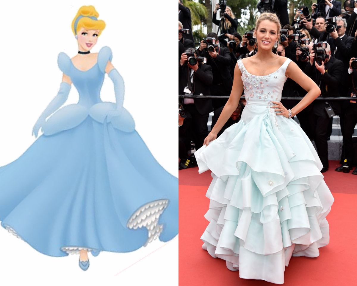 **Blake Lively as Cinderella**

Everyone who’s on the ‘maybe’ list as Cinderella can go home ‘cos there’s no way anyone else could play her except for Blake. Just look at that photo! We’re totally seeing double.