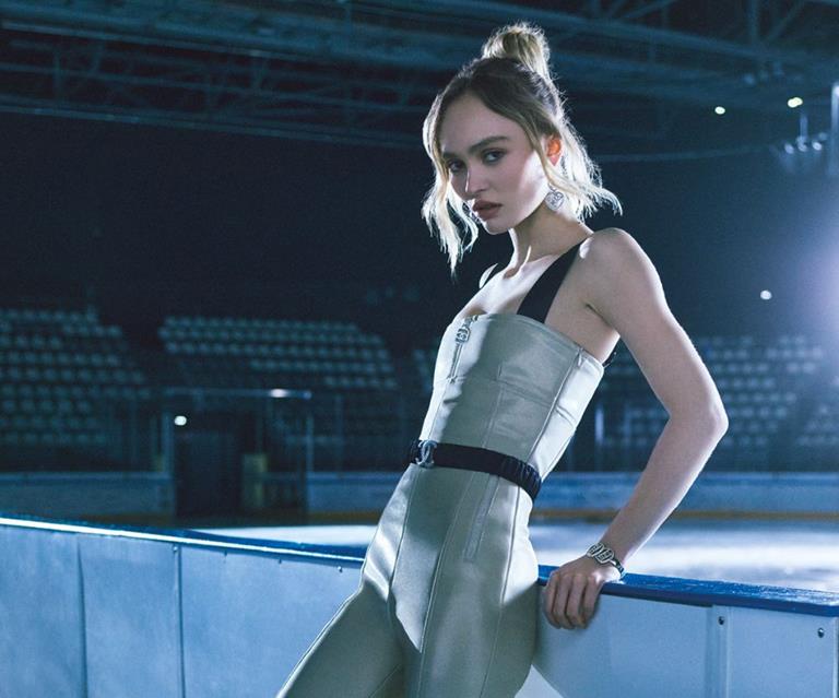 Chanel Launches New The Coco Neige Winter Sport Line With Lily-Rose Depp
