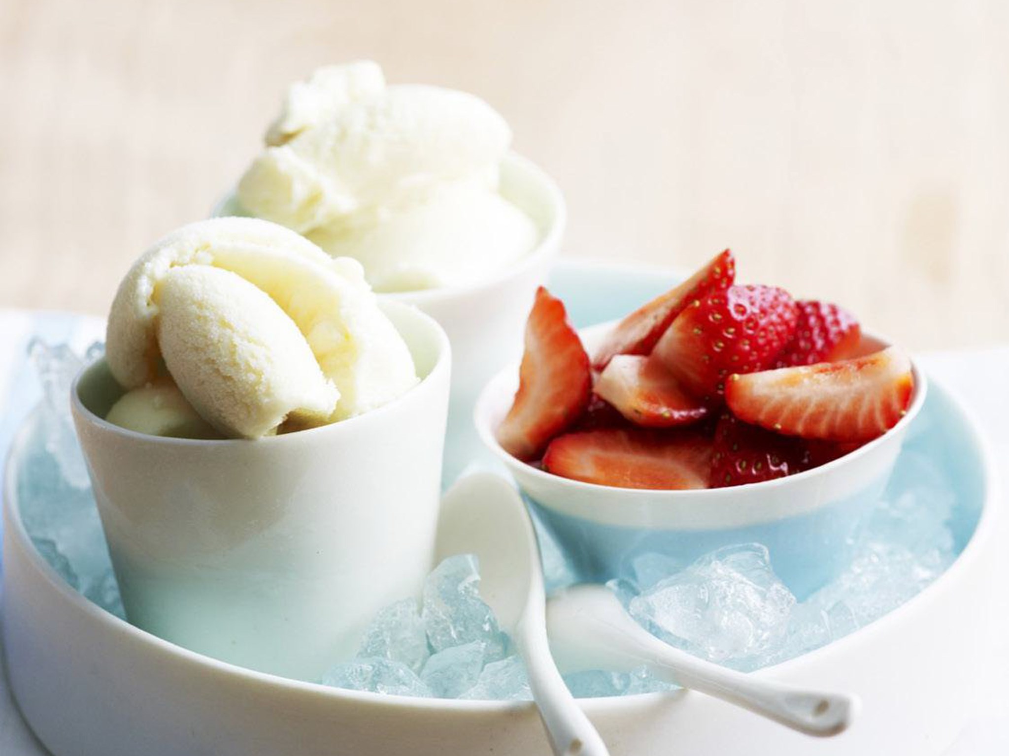 frozen vanilla yogurt