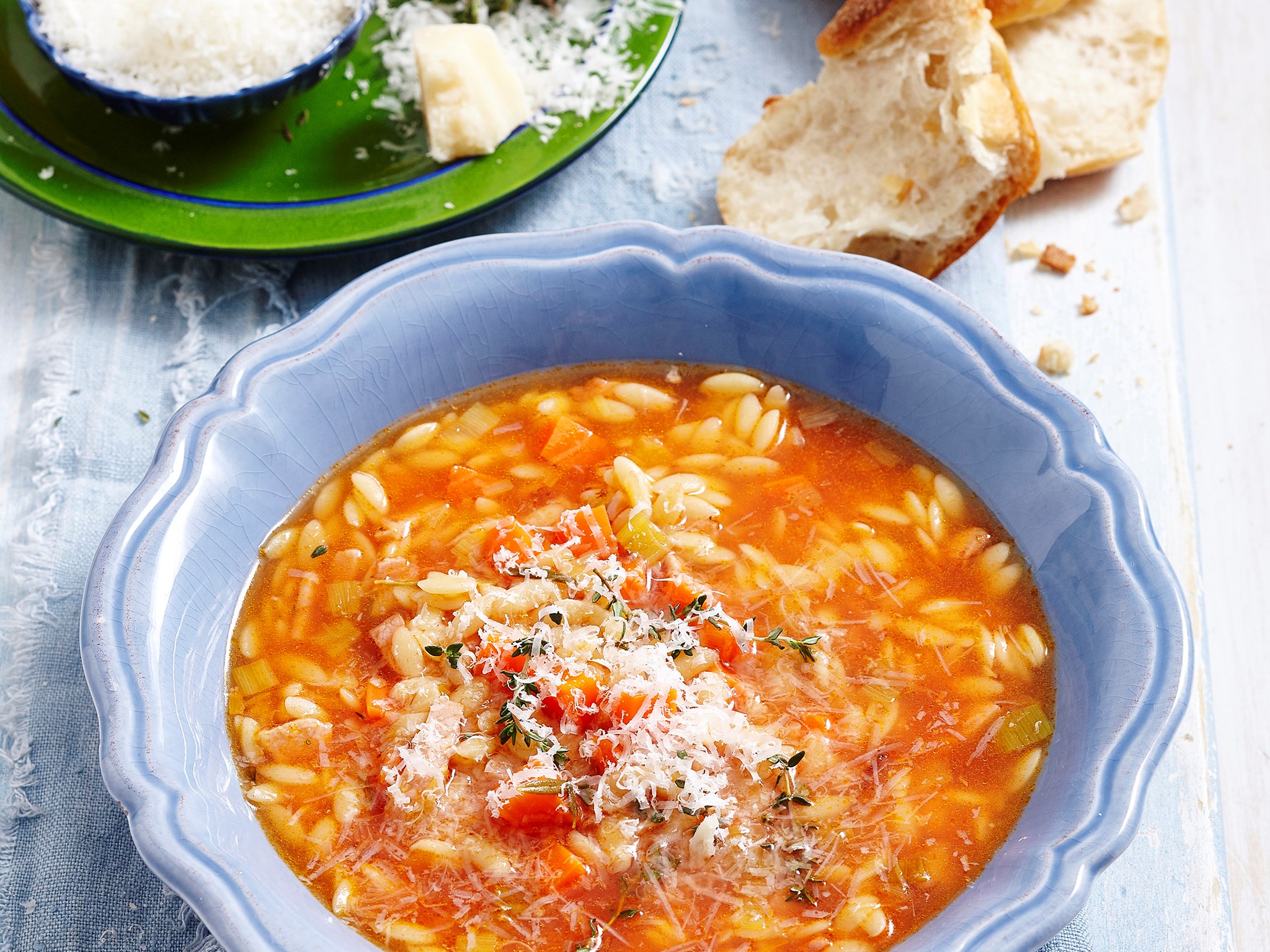 Italian risoni soup recipe | FOOD TO LOVE