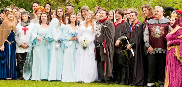 Wedding lord of the rings
