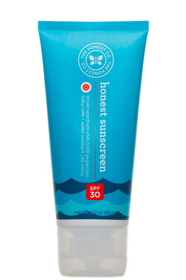 Honest Sunscreen SPF30, approx $13.95, The Honest Co, honest.com