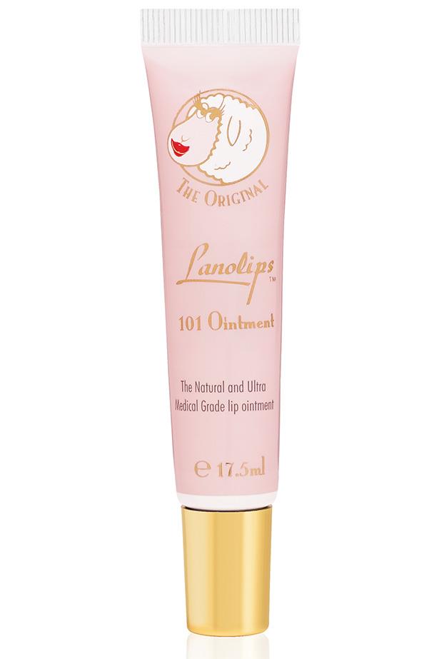 <p>Lanolips founder Kirsten Carriol grew up on a farm in South Australia – this is where she learnt all about the benefits of lanolin (which comes from sheeps wool), and the rest is history (she's currently stocked all around the world). It's not only damn good on lips, but this clever salve works at softening cuticles, smoothing brows and cures just about every skin ailment you can get. 101 Ointment , $17.95, Lanolips, <a href="http://lanolips.com.au">lanolips.com.au</a>