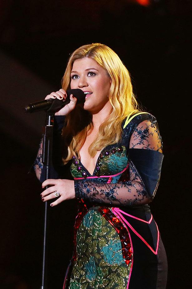 <p><strong>Kelly Clarkson</strong></p> <p>“They did an amazing job!” said Kelly Clarkson of the canary diamond ring her now-hubby Brandon Blackstock designed with jeweller to the stars Johnathon Arndt. </p>