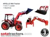 APOLLO 95HP TRACTOR + 4 IN 1 LOADER + BACKHOE