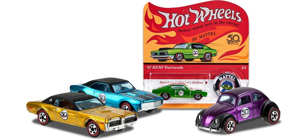 hot wheels 50 years collection