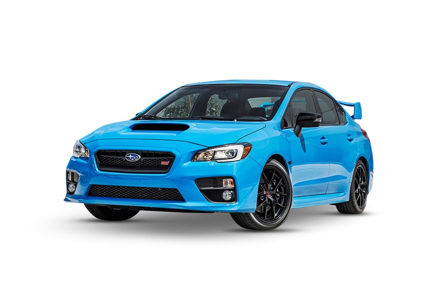 2016 Subaru WRX STi Premium Hyper Blue, 2.5L 4cyl Petrol