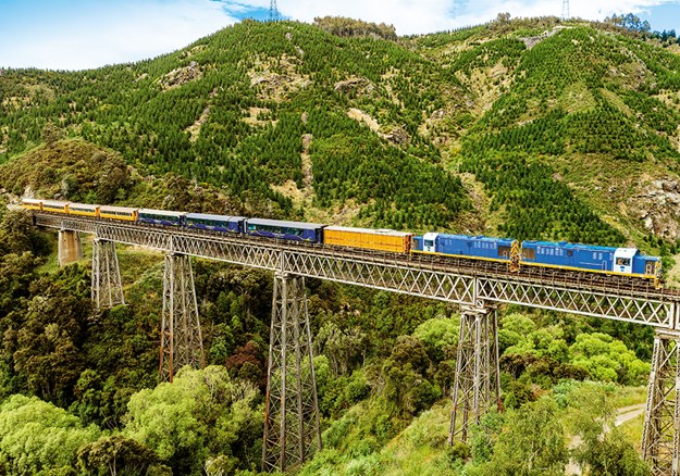 The Wingatui viaduct is almost 200 metres long and 47 metres high