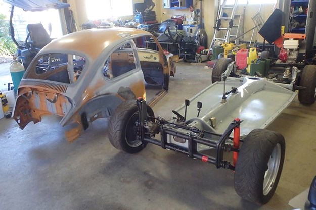 Vw Beetle Baja Build Our Shed