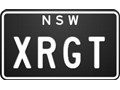 NUMBER PLATES XRGT