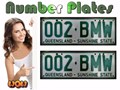 NUMBER PLATES 002BMW
