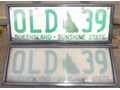 NUMBER PLATES OLD39