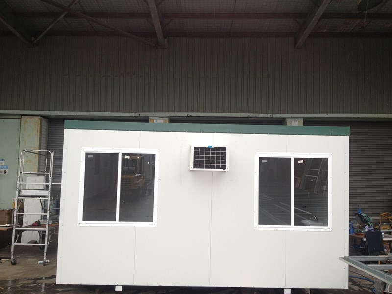 e i group portables 4.8m x 3m portable building with vanity 132240 005