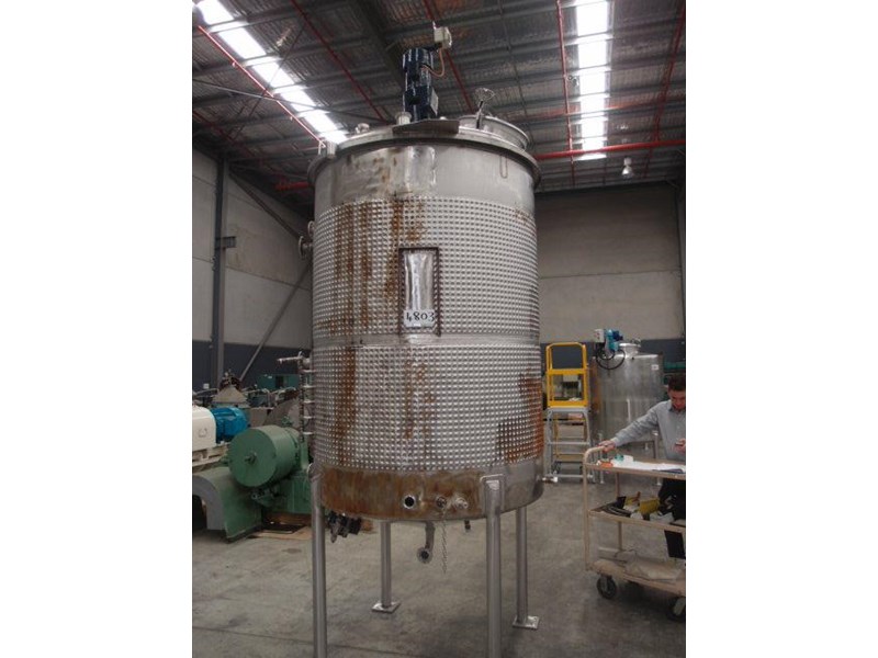 stainless steel mixing tank 3,000lt 164492 001
