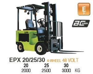 clark epx20 electric forklift 270472 001
