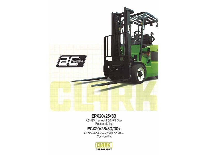 clark epx20 electric forklift 270472 002