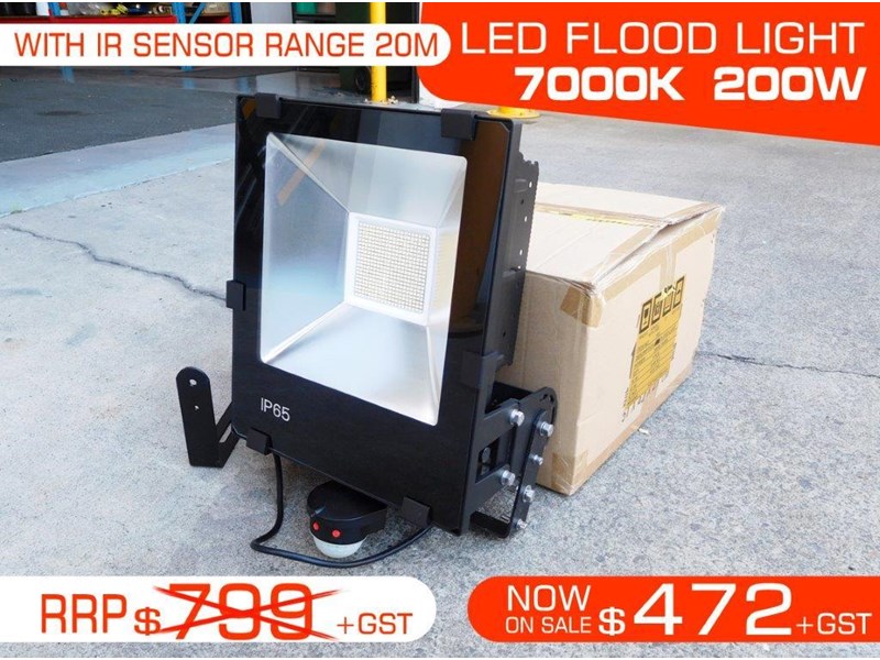 ip65 200w led water proofflood light - 7000k.240v/50hz.[attppitem] 399104 001