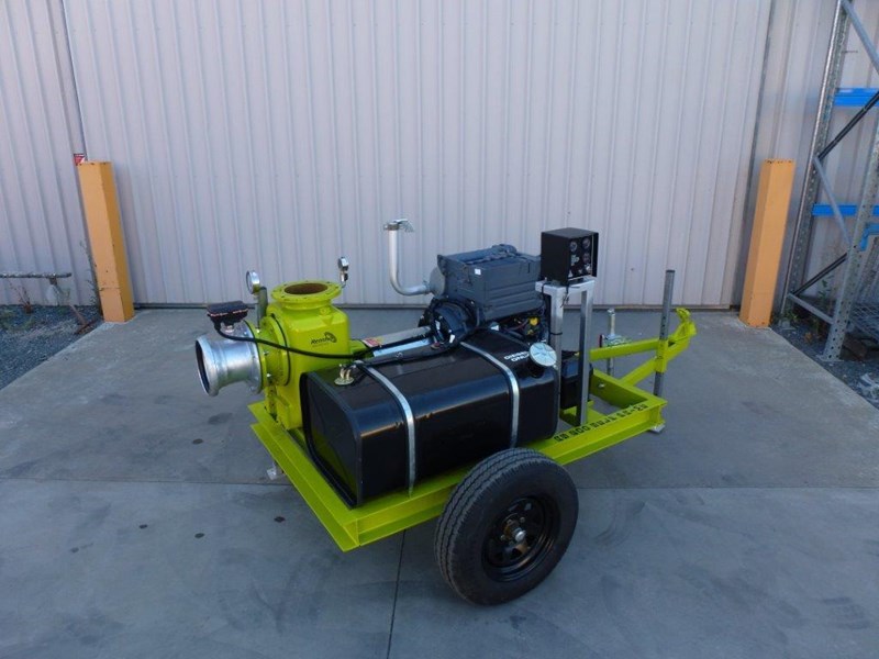 remko rs200 8" irrigation pump -trailer mounted 408301 016