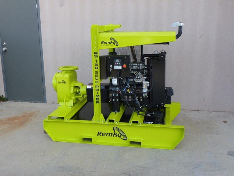 remko rs-150 6" self priming contractors pump package 408334 002