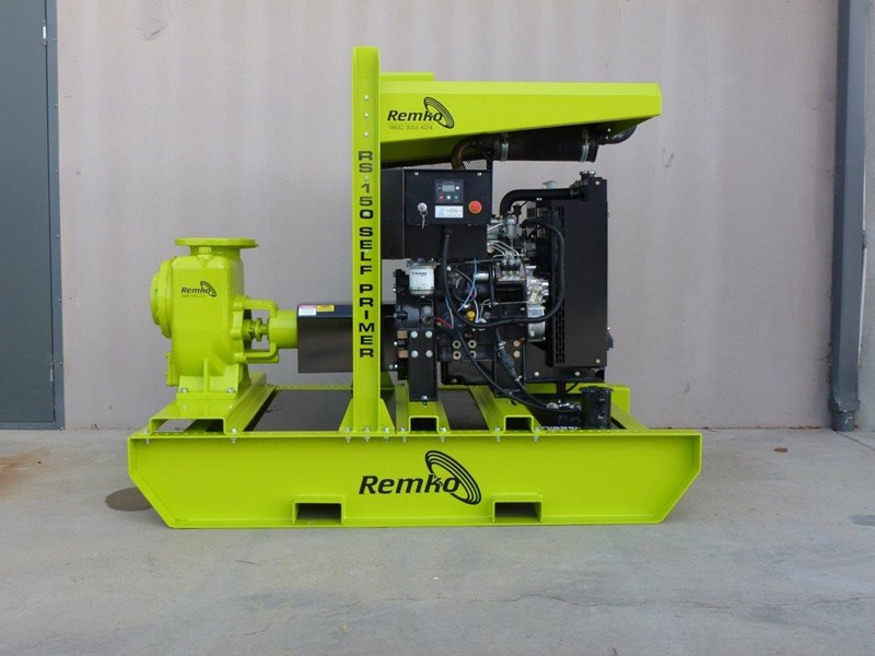 remko rs-150 6" self priming contractors pump package 408334 004