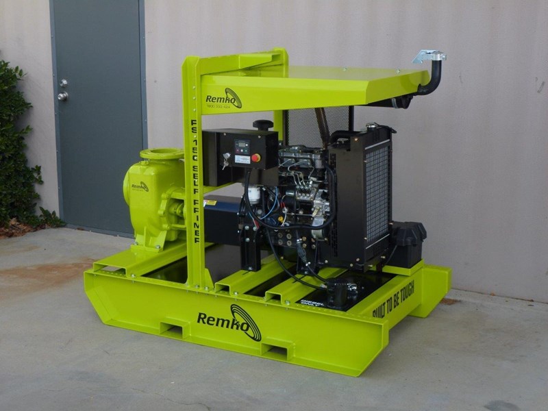 remko rs-150 6" self priming contractors pump package 408334 006