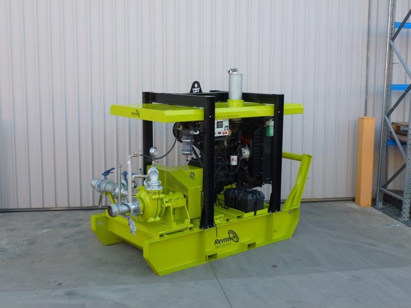 remko heavy duty diesel driven sand/sludge/slurry pump package 408395 007