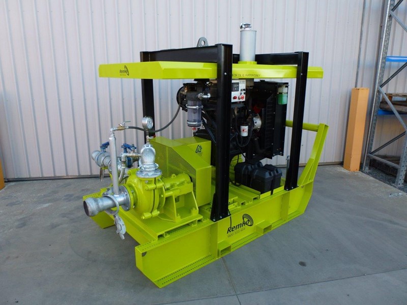 remko heavy duty diesel driven sand/sludge/slurry pump package 408395 012