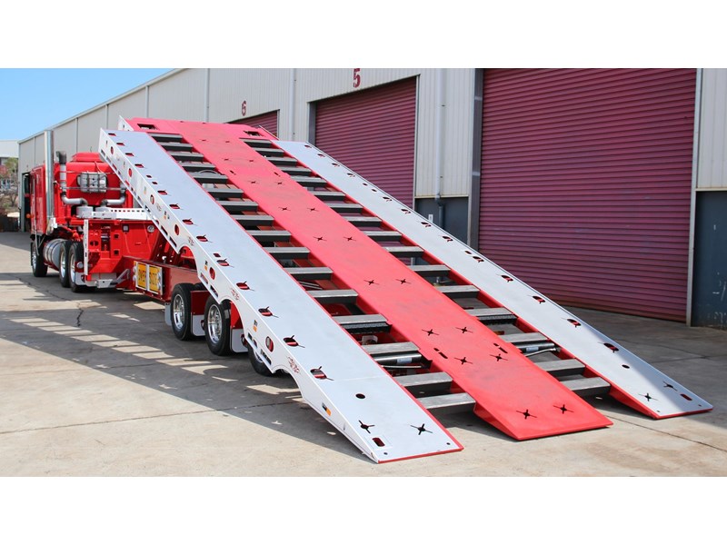 tuff trailers 3x4 or 4x4 drop deck / fixed width or deck widening / tilt 'n' slide - super tilt 398286 001