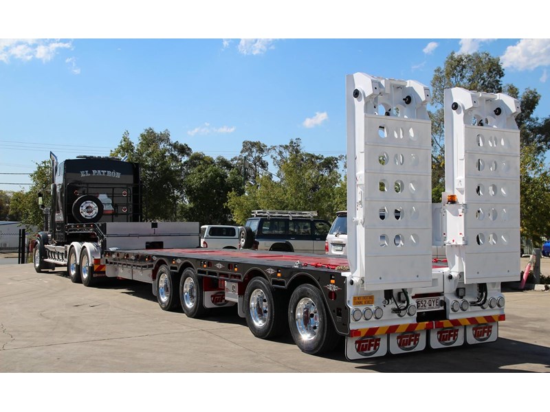 tuff trailers 4x4 low loader / deck widening 410179 009