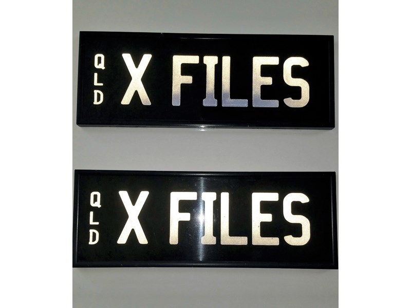 number plates x files 422223 001