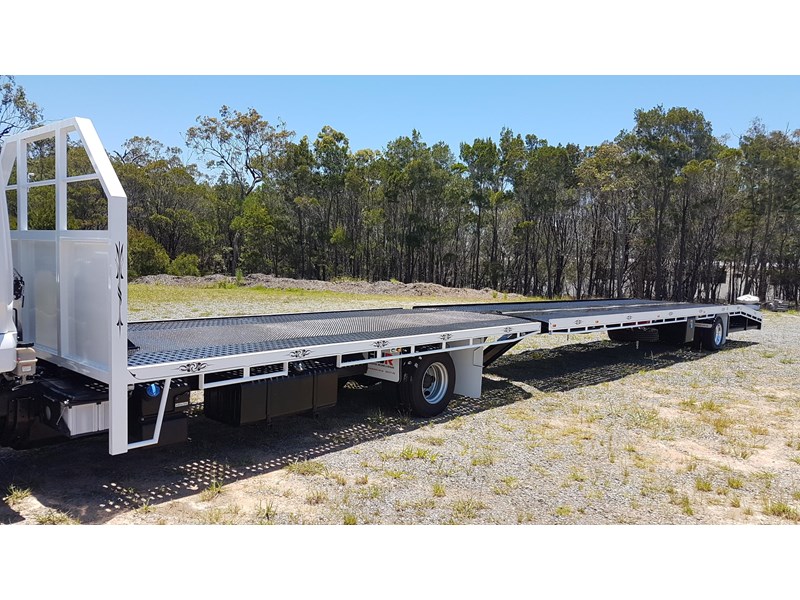 fwr 3 car carrier/transporter - tray, trailer & tow-bar 456623 003