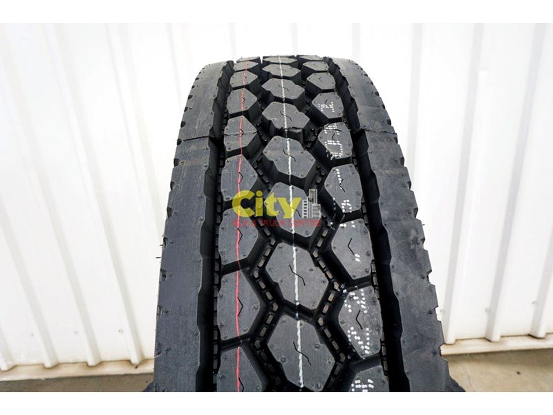 o'green 11r 22.5 closed shoulder 21mm deep tread drive tyre 499323 004